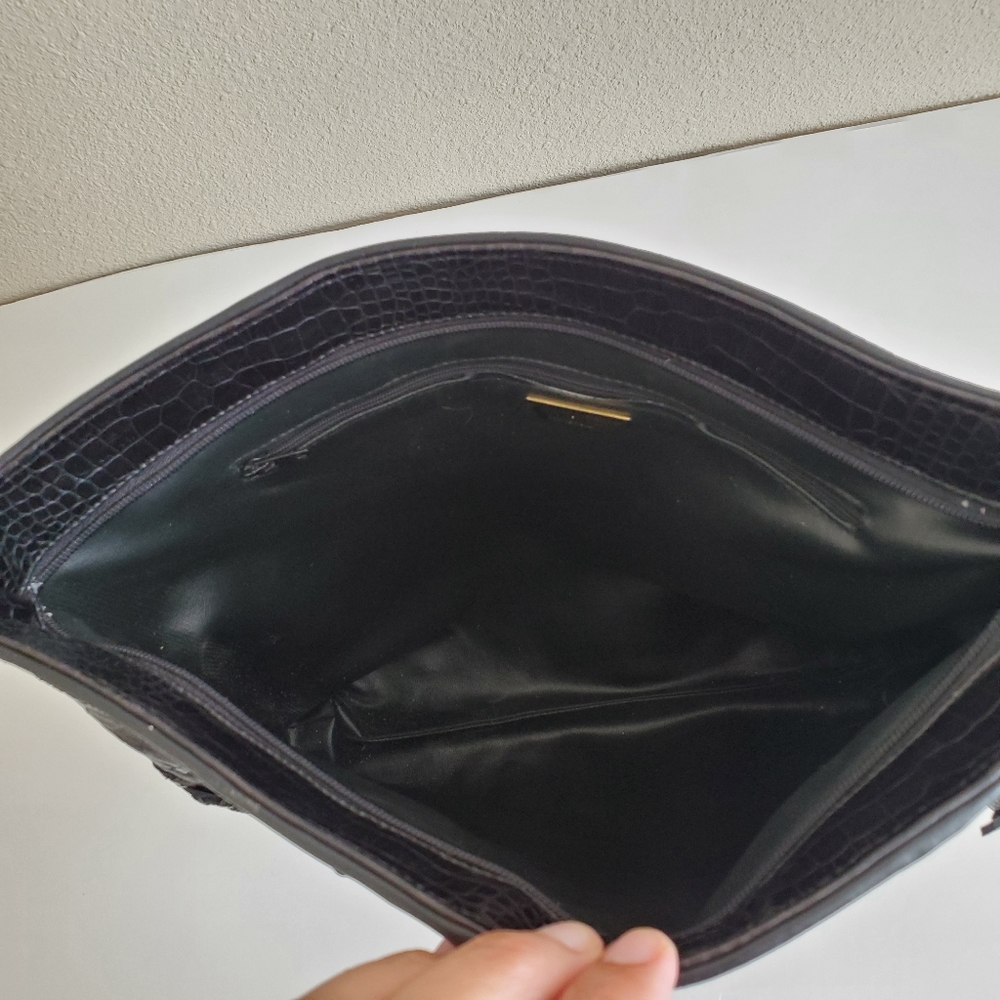 Sharif Patchwork Snake Tassel Crossbody Purse - image 7